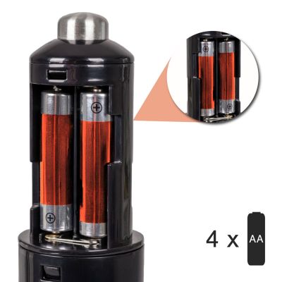 13. ELDOM ELECTRIC PEPPER AND SALT GRINDER MP24 GRIND SILVER