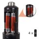13. ELDOM ELECTRIC PEPPER AND SALT GRINDER MP24 GRIND SILVER
