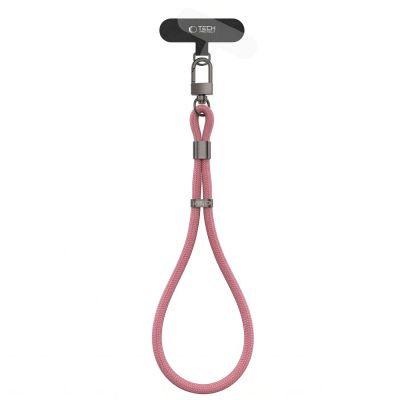 2. Tech-Protect C11S Rope Wrist Strap for Phone - Pink