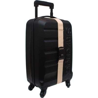 9. UNIVERSAL SECURITY STRAP FOR SUITCASE 180x5CM WITH CODE PROWORLD BEIGE