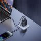 10. Baseus Cube Pro 65W GaN charger 2x USB-C USB-A - black