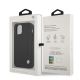9. BMW Leather Deboss case for iPhone 12 mini - black