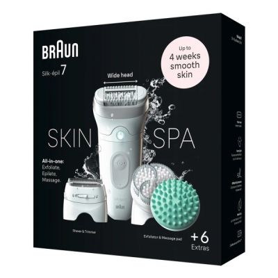 2. Braun Silk-épil 7 epilator 7-081 depilatos 40 tweezers(s) White