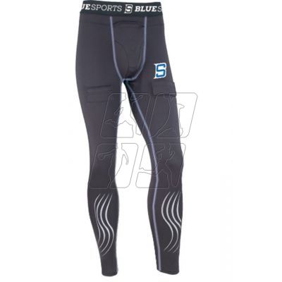 Ribano Velcro Trousers BlueSports JR