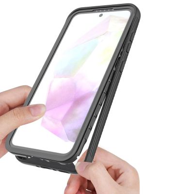 9. Tech-Protect Defense Case for Samsung Galaxy A36 / A56 5G - Black