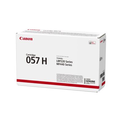 3. Canon CRG 057H toner (black)