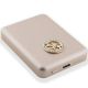 4. Guess MagSafe 4G Strassed Metal Logo induction power bank 5W 3000mAh - gold