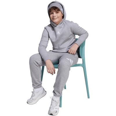 16. adidas Essentials Hoodie for kids gray JV9995