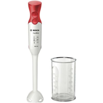 BOSCH MSM64010 Hand Blender (450 W; white, red)