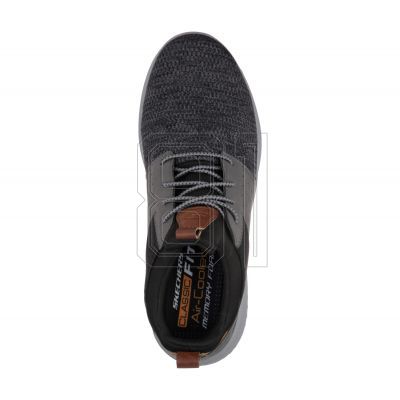 3. Skechers Delson Camben M 65474BKGY shoes