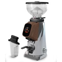 Fiorenzato AllGround Kaffeem?hle Chrome Matt Eichenholz 230V EU Dark-T Titan