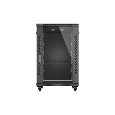 17. LANBERG FLOOR RACK CABINET 19" 18U 600X800 BLACK
