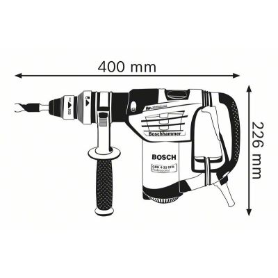 2. Bosch 0 611 332 101 Rotary Hammer 900 W 800 RPM