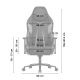 11. Huzaro Force 8.3 Carbon Black Gaming Chair