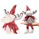 10. DECORATIVE CHRISTMAS REINDEER WHITE 35+20CM