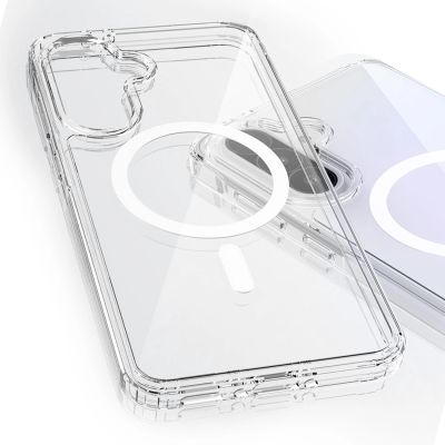 4. 3mk Armor MagCase for Samsung Galaxy A36 - transparent