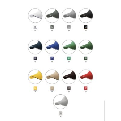 4. Unisex Sandwich Cap 6P (Light Gray)