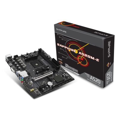 6. SAPPHIRE A520M-E motherboard