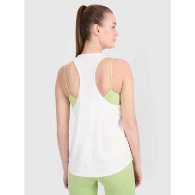 2. Women's quick-drying oversize training top 4F 4FWSS25TFSLF412-11S