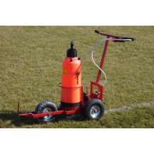 Emulsion line painting trolley