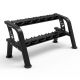 STR48 DOUBLE-ROW DUMBBELL RACK 6 PAIRS COMMERCIAL HMS
