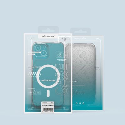 6. Nillkin Nature Pro armored case with MagSafe for iPhone 15 Plus - blue