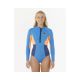RIP CURL G-Bomb Women's Foam 1.5Mm Ls Fz Full Spring Blue