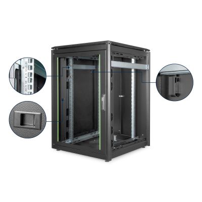 4. Digitus Unique Series Network Cabinet - 800x800 mm (WxD)