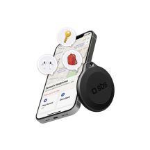 SBS Track My Circle Waterproof IP65 Locator Compatible with Apple Find My - Black