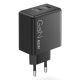 6. Lenovo G0A6065BEU GaN 2x USB-C 65W Wall Charger Black