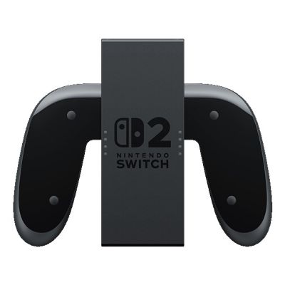 2. Joy-Con charging holder, Switch 2, Steuerungsgrip, Schwarz, Transparent, Kunsstoff