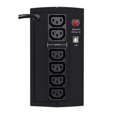 3. EVER DUO 850 AVR USB UPS power supply (TWR; 850VA) (T/DAVRTO-000K85/00)