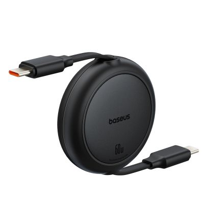 2. Baseus Free2Pull 60W USB-C Retractable Cable - USB-C 1m - Black
