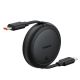 2. Baseus Free2Pull 60W USB-C Retractable Cable - USB-C 1m - Black