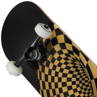 5. Rocket Vortex Foil Gold 8" skateboard RKT-COM-1553