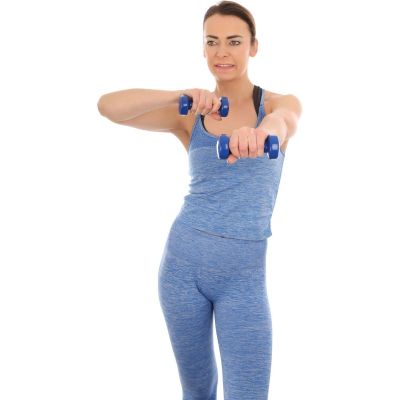 27. VDB 12KG DUMBBELL SET CHRISTMAS TREE STAND ENERO FIT