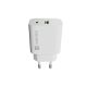 4. NATEC RIBERA WALL CHARGER 1X USB-A + 1X USB-
