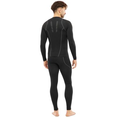 11. Viking Eiger 2.0 men's thermal underwear black and gray 500-27-3361-0908