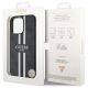8. Guess GUHMP13LP4RPSK iPhone 13 Pro / 13 6.1" black/black hardcase 4G Printed Stripes MagSafe