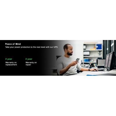 10. APC BX1200MI UPS Line-interactive technology 1.2 kVA 650 W 6 x AC outlets