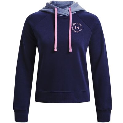 2. Under Armor Rival Fleece CB Hoodie W 1373031 410