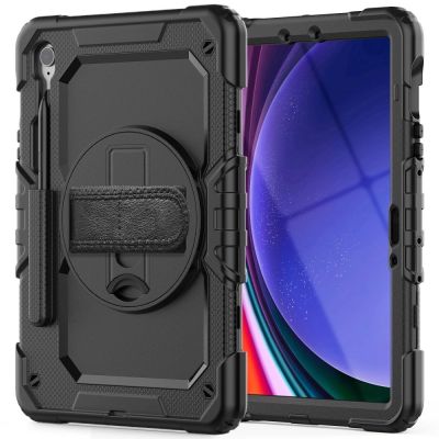 8. Tech-Protect Solid360 Case for Samsung Galaxy Tab S9 FE 10.9" X510 / X516B - Black