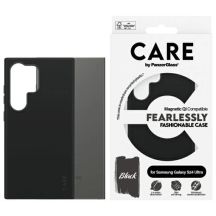 CARE by PanzerGlass Fashion QI Case Samsung Galaxy S24 Ultra - Black