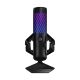 4. ASUS ROG Carnyx USB Gaming Microphone (25mm condenser capsule, 192kHz/24-bit, cardioid, high-pass filter, built-in pop filter, metal shock mount, one-touch mute, USB, Aura Sync RGB) - Black