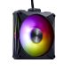 3. XPG HURRICANE MAG 120 Fan (120mm ARGB PWM Fan 4 pcs.) BK Retail Sale