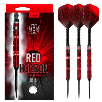 11. Harrows RED HORIZON 90% steeltip darts RedHorizon