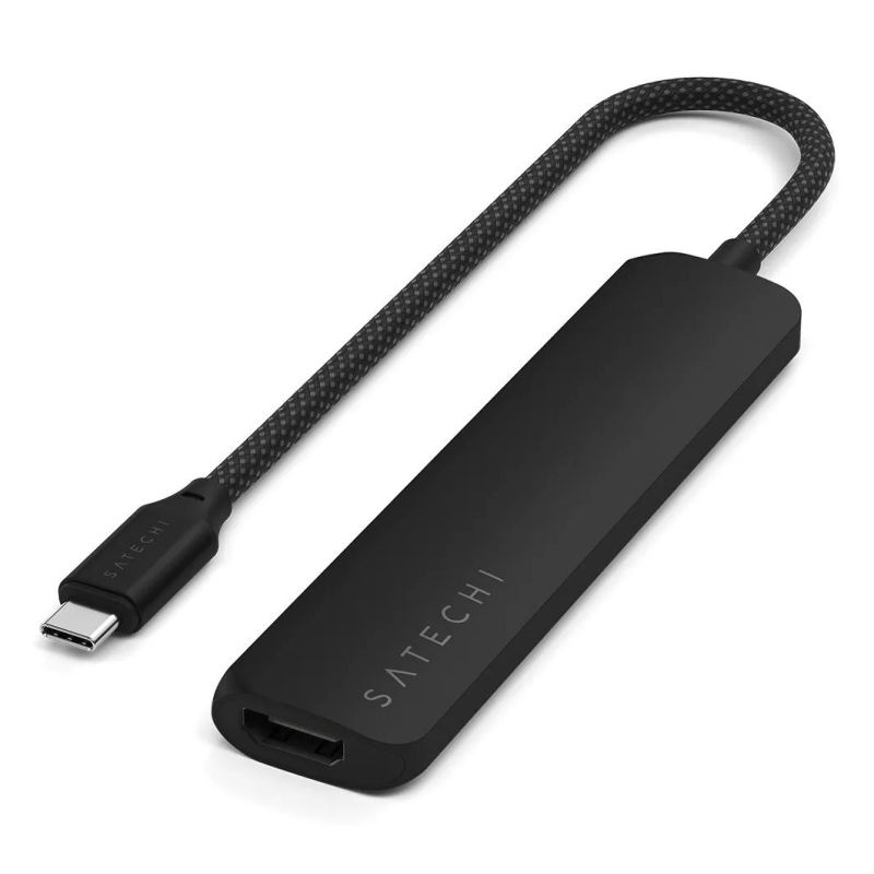 Satechi ST-P6SK USB Type-C Hubs and Concentrators 10000 Mbit/s Black