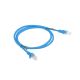 2. PATCHCORD CAT.6 UTP 1M BLUE FLUKE PASSED LANBERG 10-PACK
