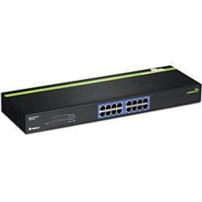 4. TRENDnet 16-port Gbit 19" metal switch