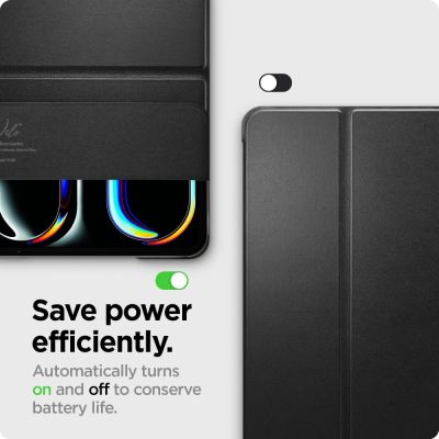 10. Spigen Smart Fold iPad Pro 13" 2024 Case - Black